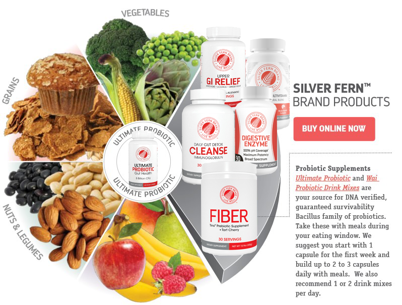 Turbocharge Your Probiotics with Prebiotic Fiber Silver Fern Brand